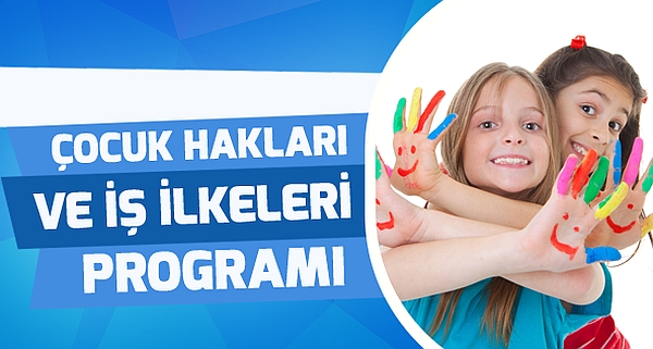 Malatya'da Çocuk Hakları Programı