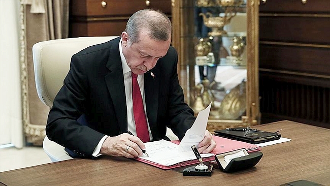 Erdoğan İmzaladı Yürürlüğe Girdi