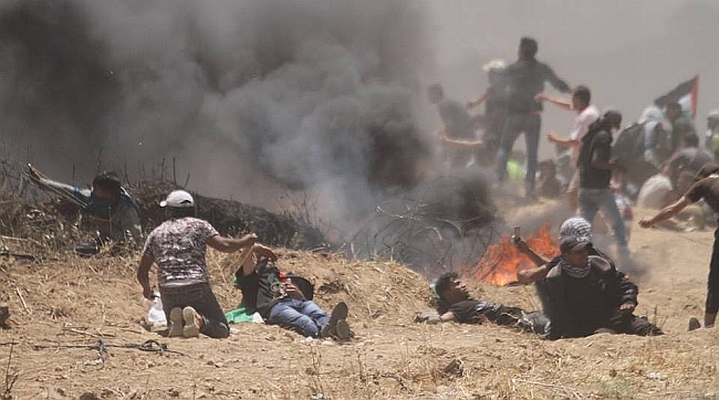 İsrail'den Gazze'de Katliam