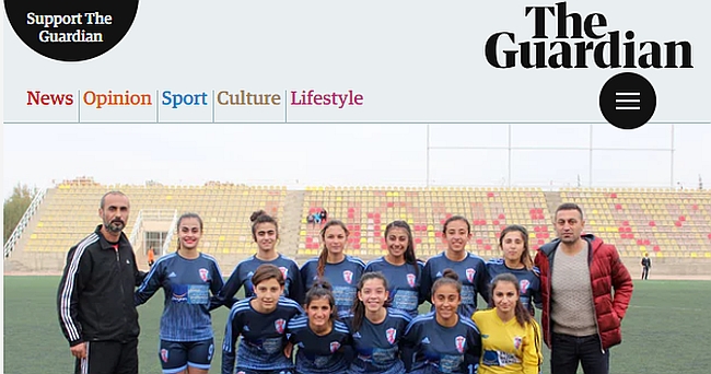 The Guardian Malatya'da Kadın Futbolunu Yazdı