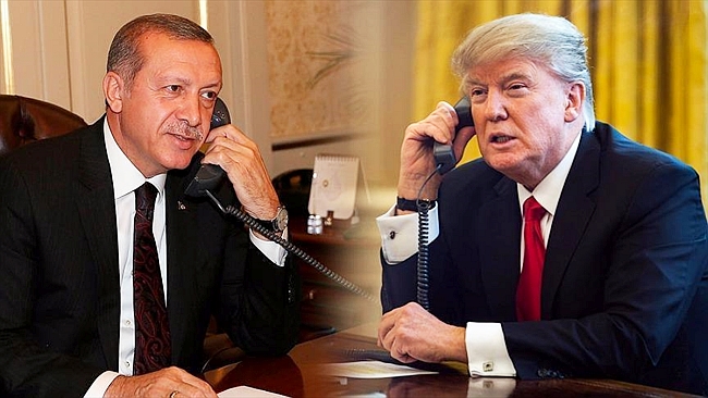 Trump Erdoğan'ı Kutladı