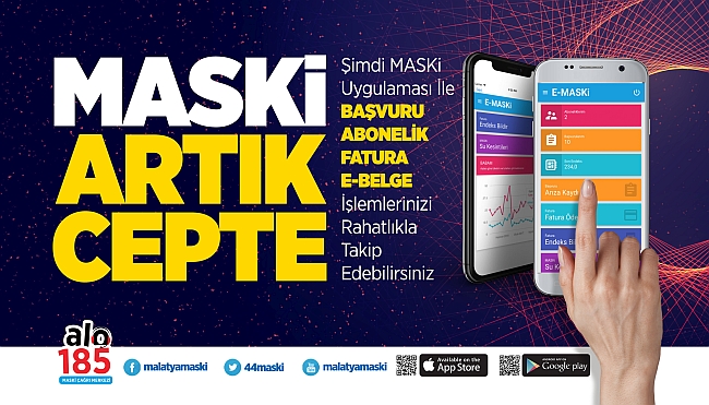 MASKİ'nin Mobil Uygulaması