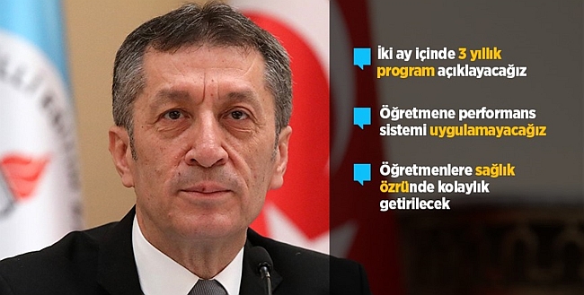 "3 Yıllık Program Açıklayacağız"