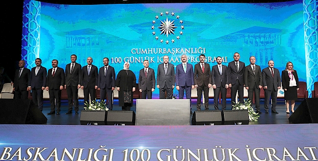 Erdoğan 100 Günlük Eylem Planını Açıkladı