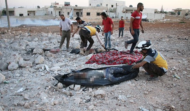 Rus Uçakları Halep'i Vurdu: 20 Ölü