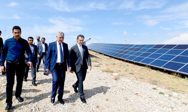 GES'te Enerji Üretimine Başlandı