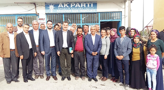 AKP Koordinatörü Arguvan'da