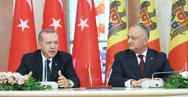 Erdoğan Moldova'da.. 