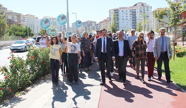 Dünya Yürüyüş Günü Kutlandı