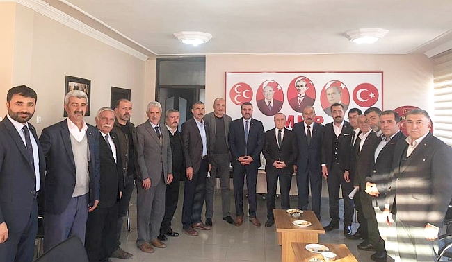 MHP İl Başkanlığında Seçim Toplantısı