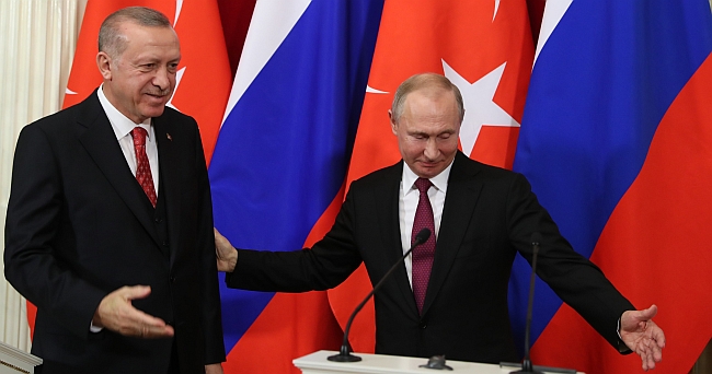 Moskova'da Erdoğan- Putin Görüşmesi