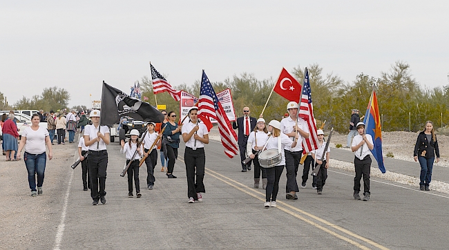 Arizona'da Geleneksel Hacı Ali Yürüyüşü