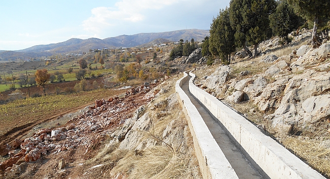 Küçüklü ve Gövdeli'ye Sulama Kanalı