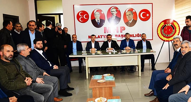 AKP Adayı Çınar'dan MHP'ye Ziyaret