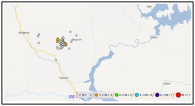 Arguvan ve Hekimhan'da Yeni Depremler