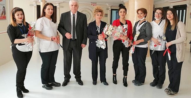 Hastanede Kadınlar Günü Kutlaması