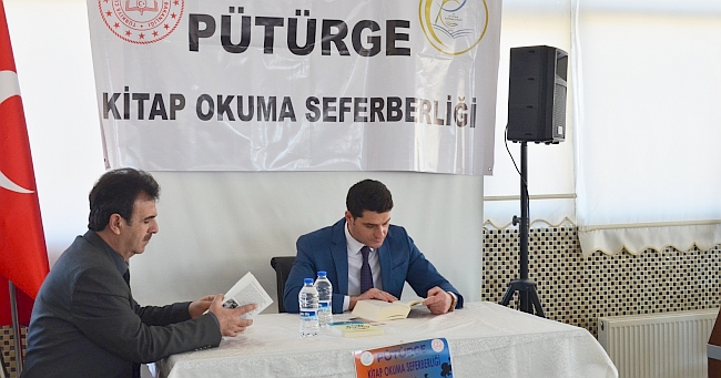 Pütürge'de Kitap Okuma Seferberliği