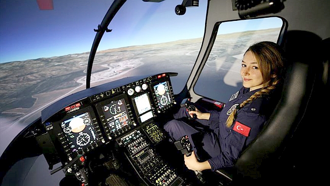 Emniyetin İlk Kadın Pilotu