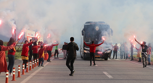 Galatasaray Kafilesi Malatya'da