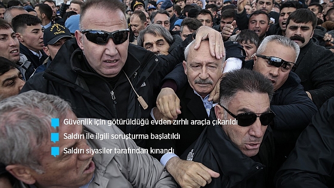CHP Kılıçdaroğlu'na Yönelik Saldırıyı Raporlaştırdı