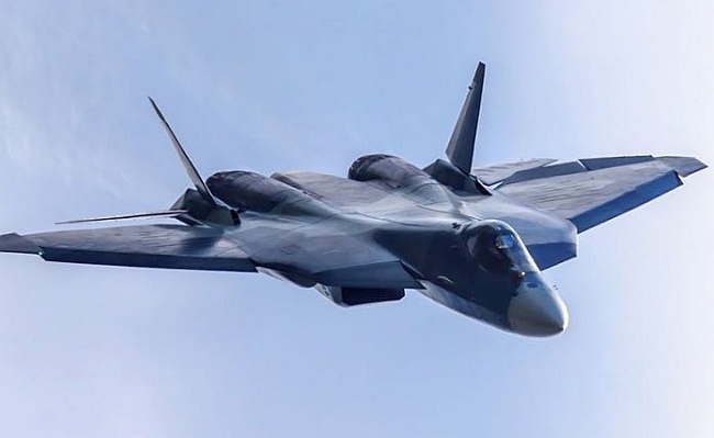 Rusya'da Su-57 Uçağı Test Uçuşunda Düştü