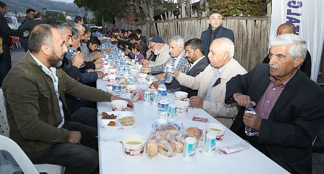 Güder Mahalle İftarına Katıldı