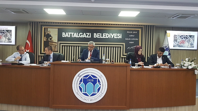 Battalgazi Belediye Meclisi Toplandı