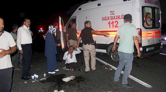 Trafik Kazası.. Sürücü Yaralandı, Eşi Öldü