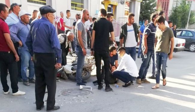 Doğanşehir'deki Kazada 1 Yaralı