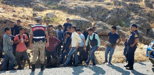 39 Kaçak Göçmen Yakalandı