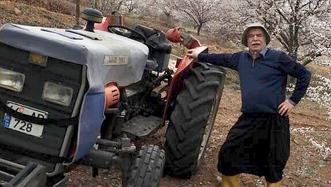 Traktörden Düşerek Öldü