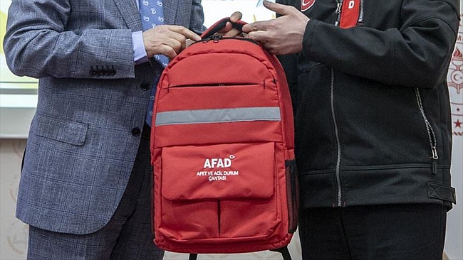 AFAD'dan Afet Çantası Önerileri