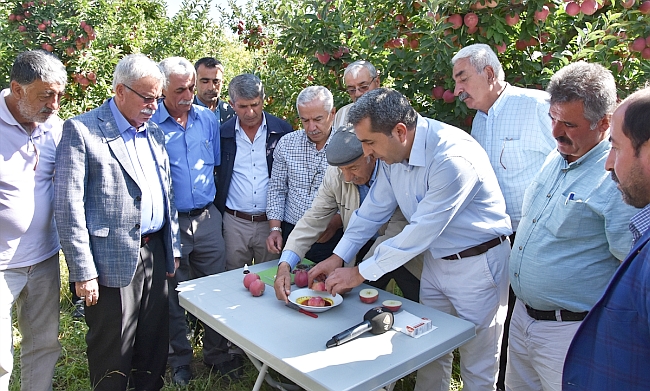 Doğanşehir'de Elma ve Tarla Günü