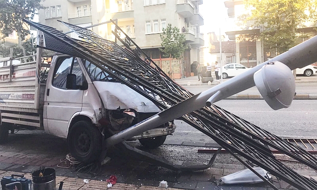 Selçuklu Mahallesi'ndeki Kazada 1 Yaralı