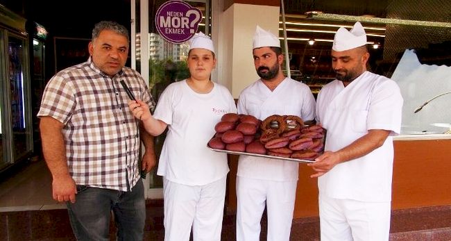 Mor Ekmek Malatya'da da Üretildi