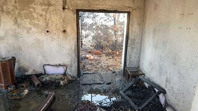 Evde Çıkan Yangında 1 Kişi Hayatını Kaybetti