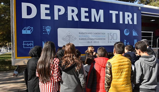 Deprem Simülasyon Eğitim TIR'ı Malatya'da