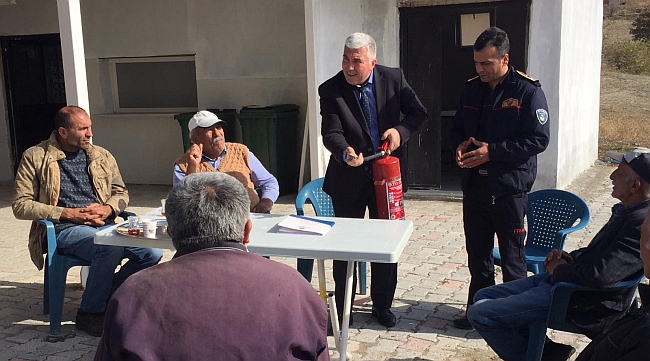 Arguvan'da Yangın Güvenliği Eğitimi