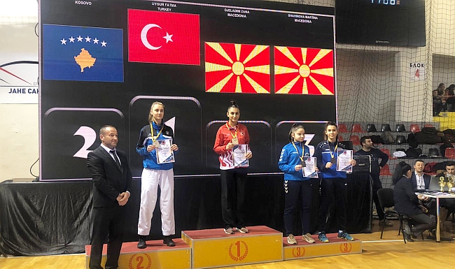 Fatma Uygur Balkan Şampiyonu
