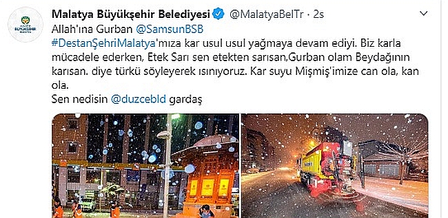 Büyükşehir Belediyesi 'Malatya Kültürü' Fukarası!