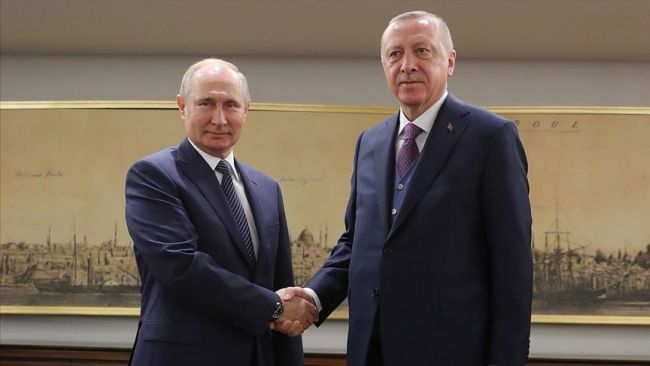 Erdoğan İle Putin Görüştü