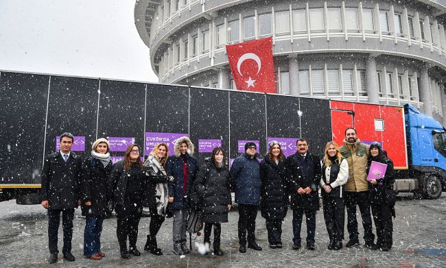 Dizi Ekibinden Deprem Desteği