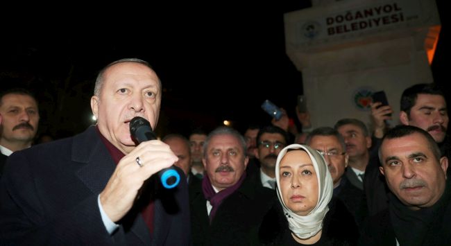Cumhurbaşkanı Erdoğan Doğanyol'da