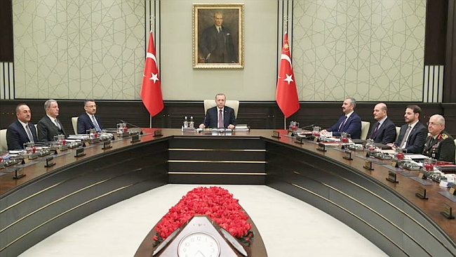 MGK Erdoğan Başkanlığında Toplandı