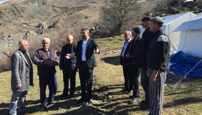 CHP Heyeti Deprem Bölgesinde