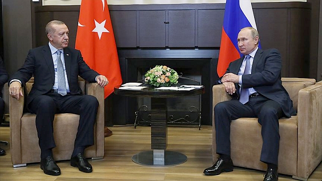 Erdoğan Putin'le Telefon Görüşmesi Yaptı