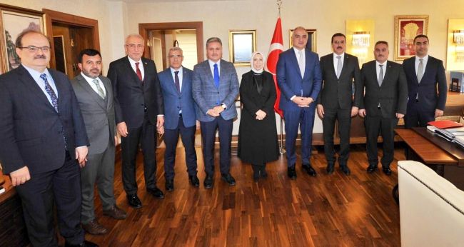 AKP Milletvekili ve Başkanlardan Bakanlara Ziyaret