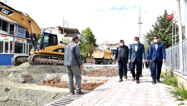 Gülümser Caddesi'nde Yenileme