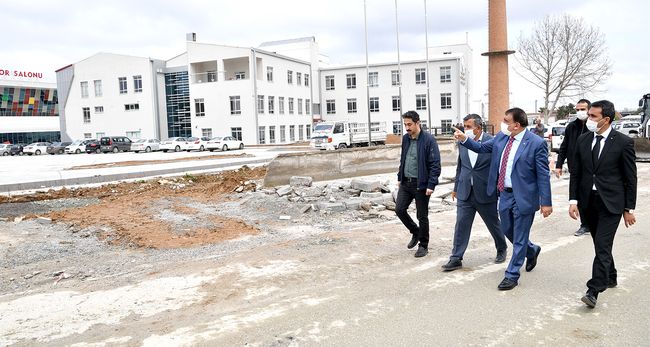 'Alparslan Türkeş Bulvarı Yenileniyor'