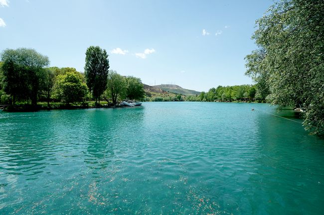 Orduzu Pınarbaşı Göletinde Su Altı Temizliği